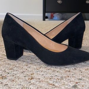 Corso Como NEW black suede heels